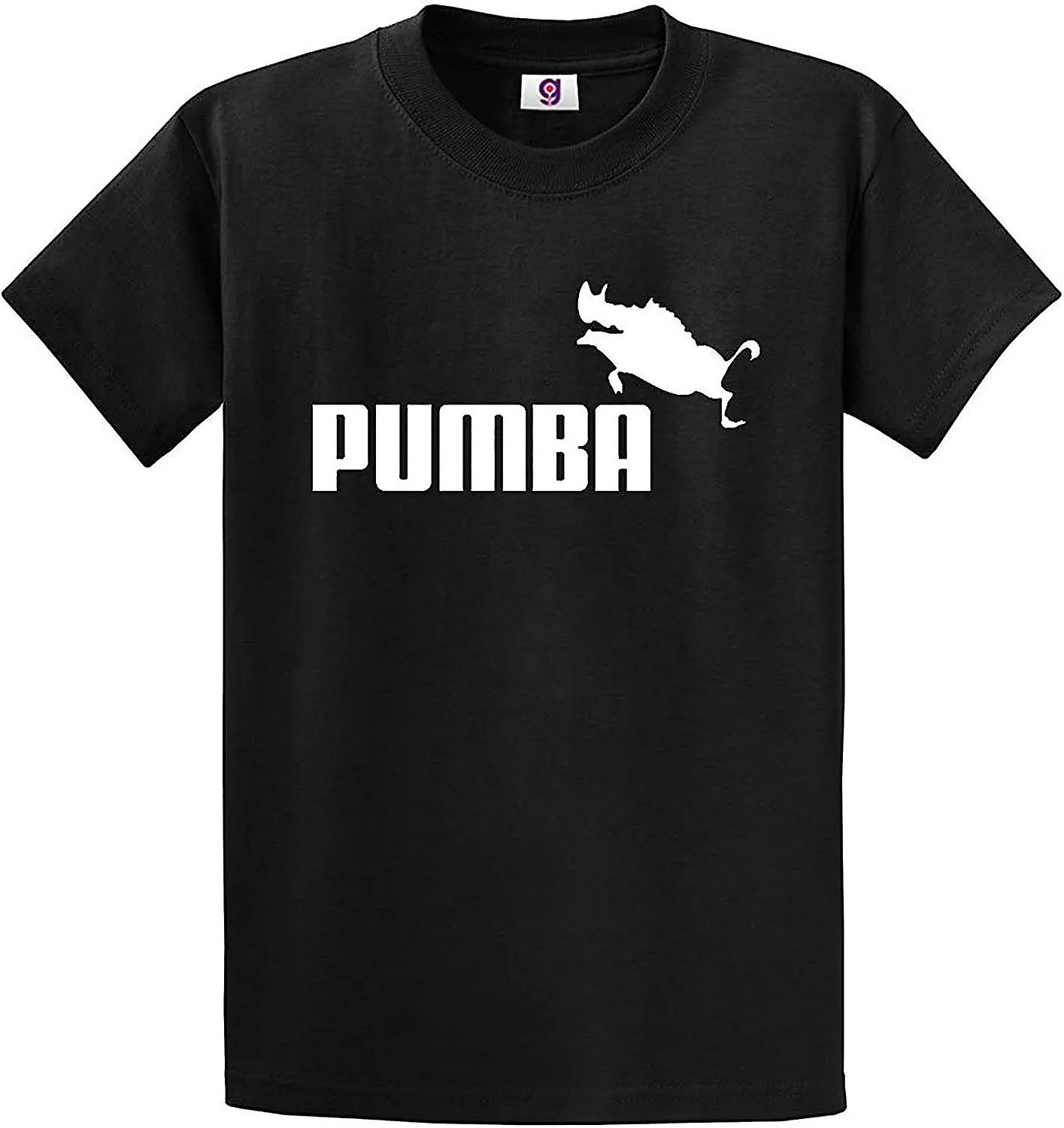 IMPACTO GRáFICO FUNNY PUMBA TRENDY LINDO VERANO TSHIRT HOMBRES MUJERES