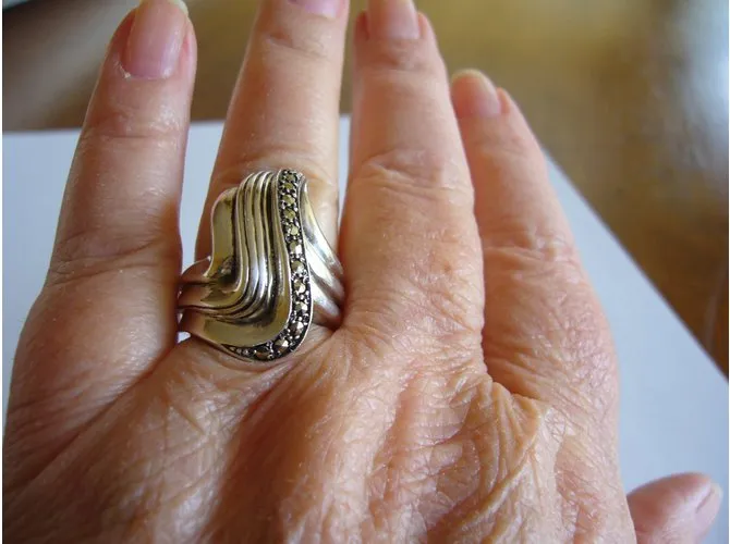 inconnue Anillos Plata 