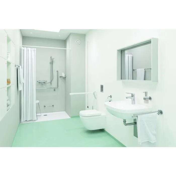Inodoro suspendido Euro con asiento softclose, rimless y Triple Vortex, color blanco alpino 39693000 Grohe