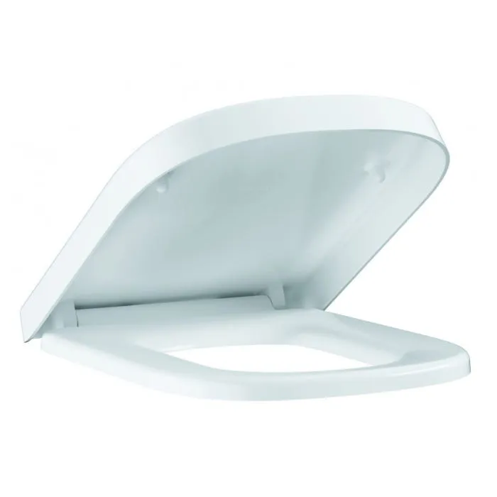 Inodoro suspendido Euro con asiento softclose, rimless y Triple Vortex, color blanco alpino 39693000 Grohe