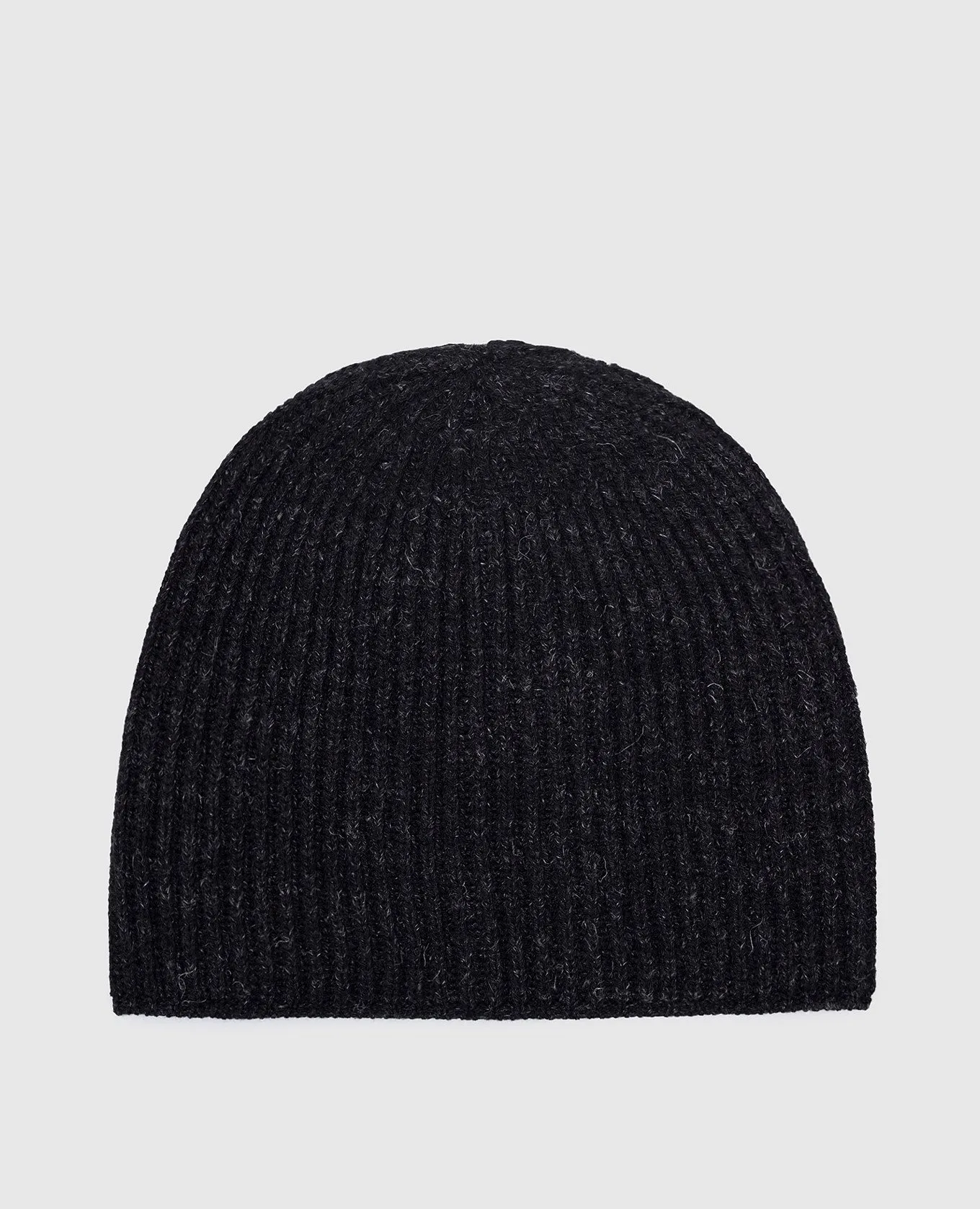 Jan Jan Van Essche Black cap made of wool and linen
