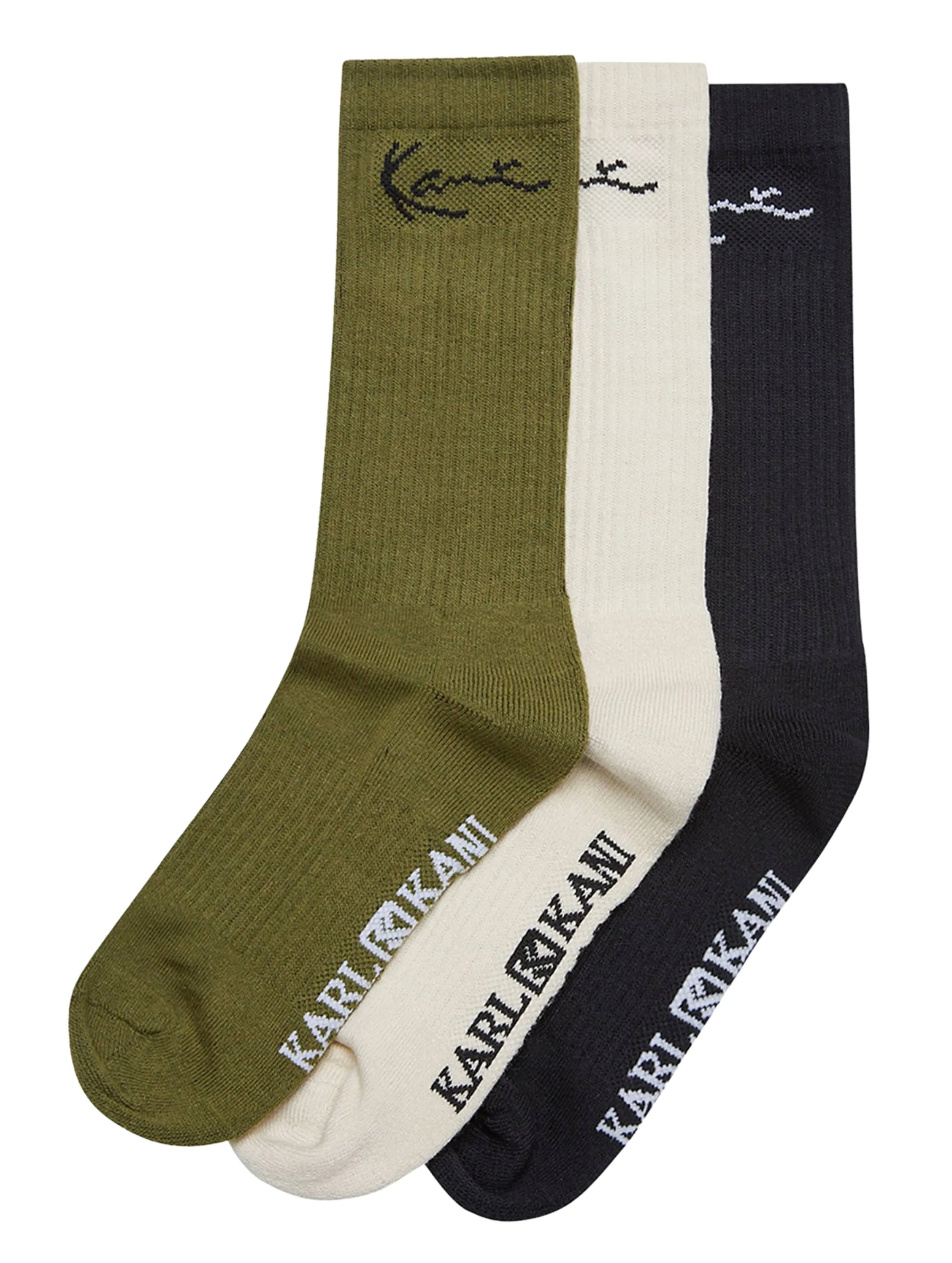KARL KANI SIGNATURE 3PACK SOCKEN