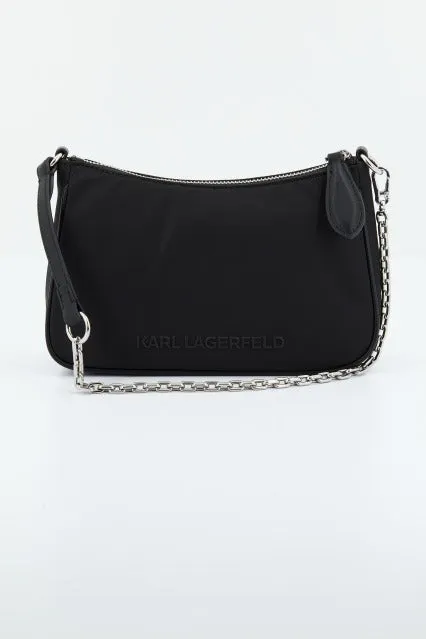KARL LAGERFELD K/IKONIK 2.0 NYLON SM ZIP