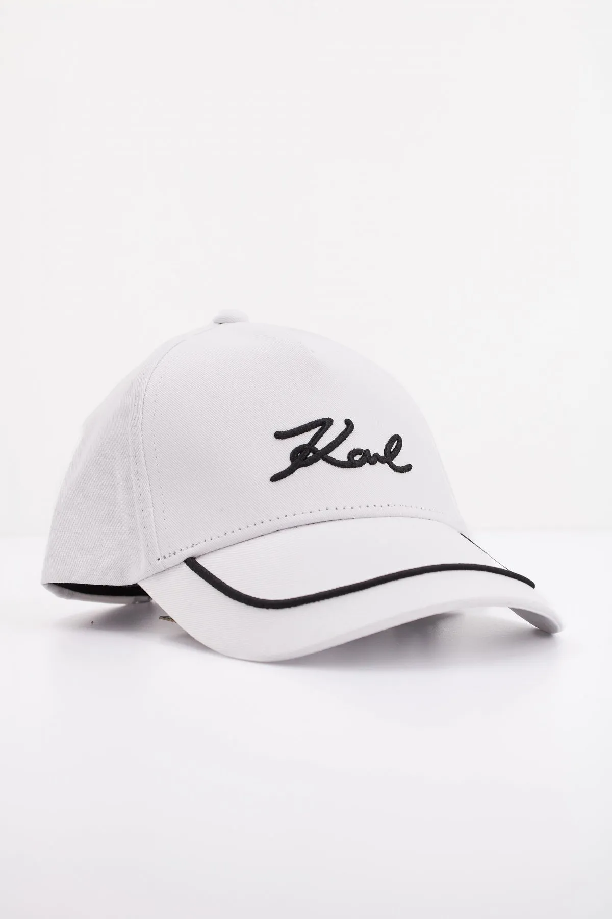 KARL LAGERFELD K/SIGNATURE PIPING CAP
