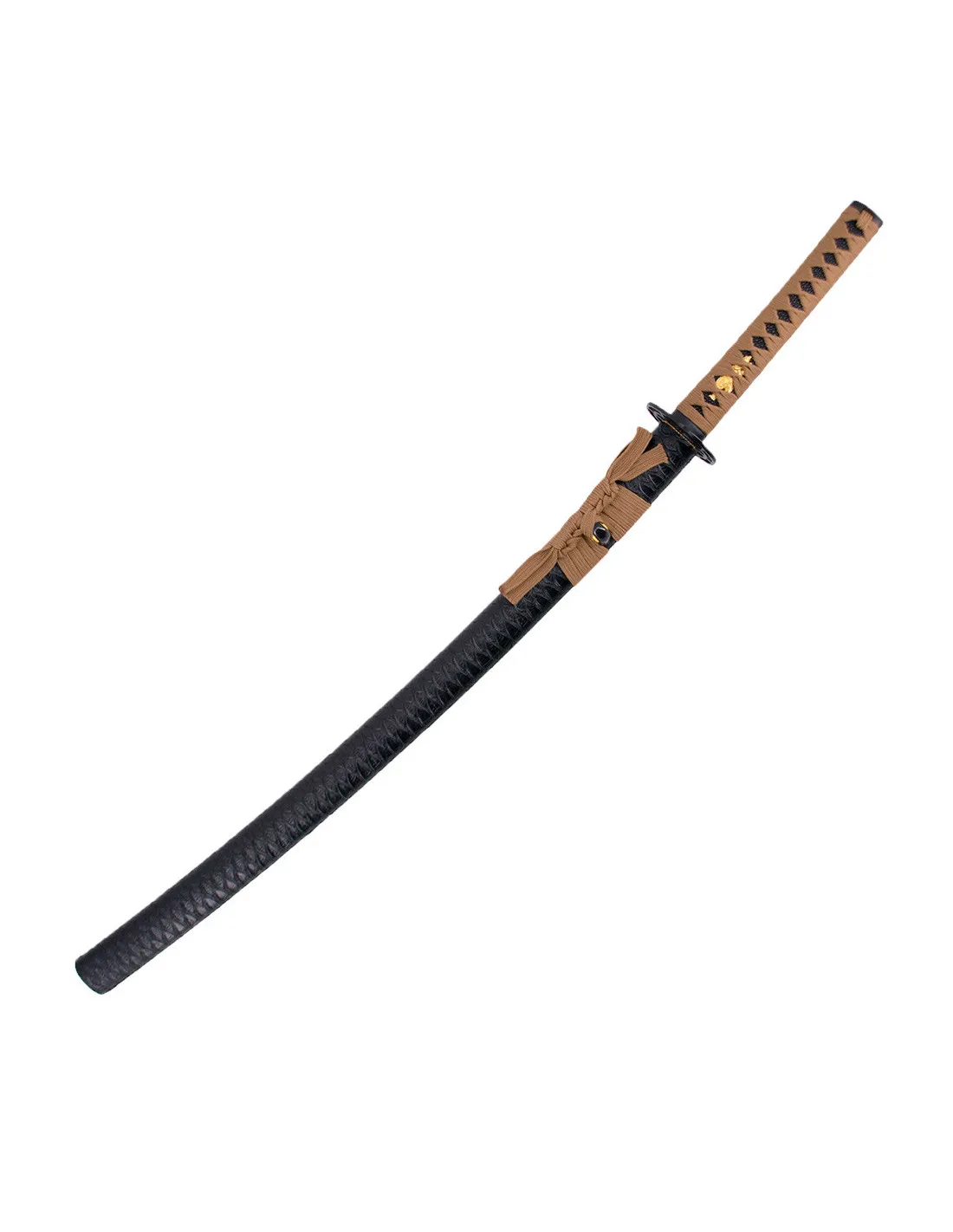 Katana prácticas básicas hoja acero carbono 1045
