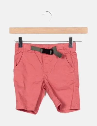 Kiabi Bermudas coral básicas