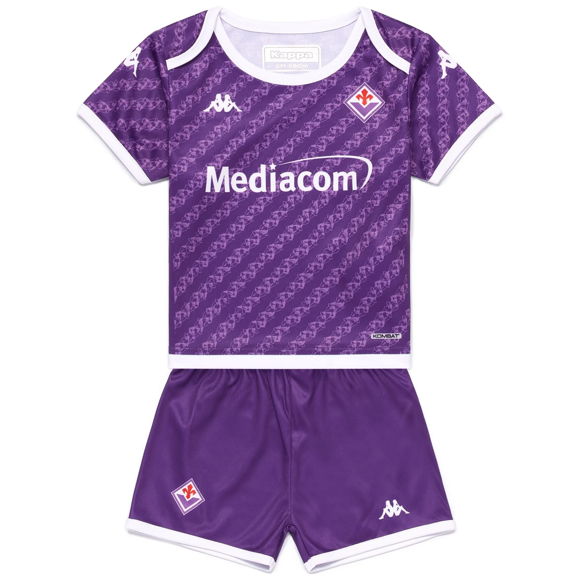 KIT BEBÉ KOMBAT 2024 FIORENTINA VIOLETA ÍNDIGOBLANCO
