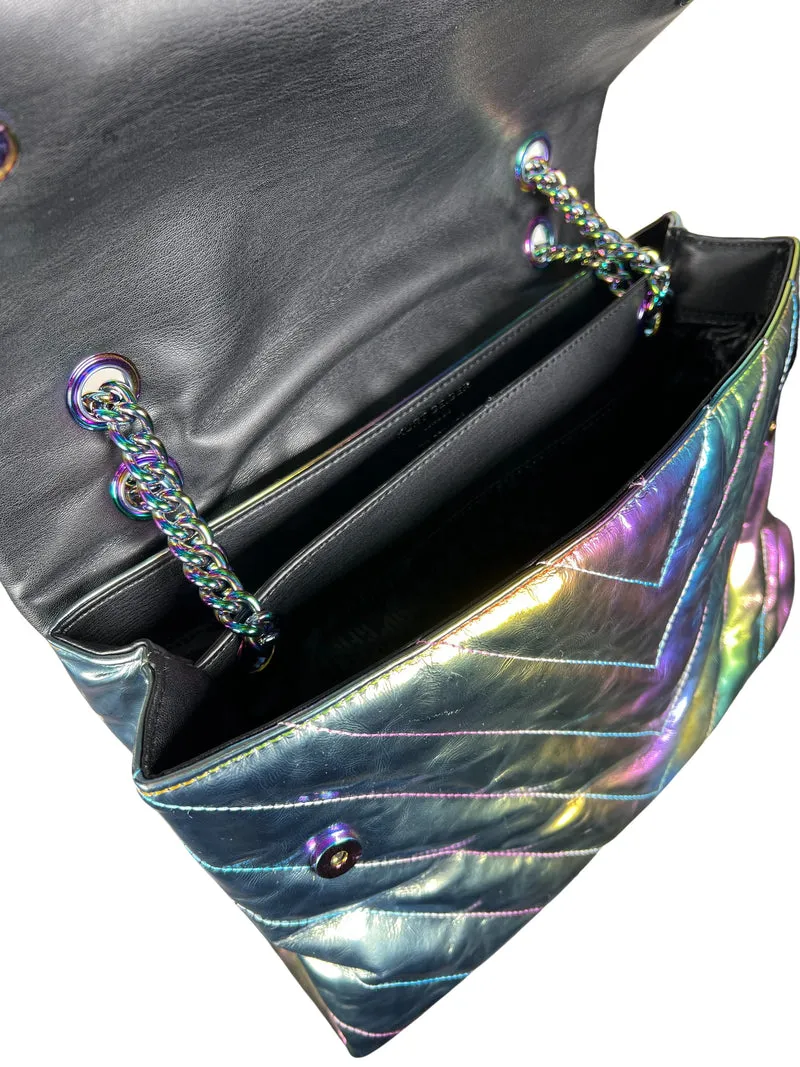 KURT GEIGER LONDON Cartera Cuero Metalizado Large