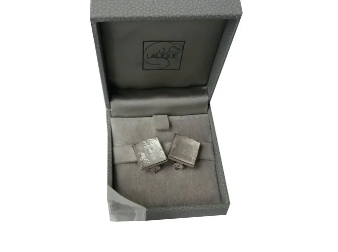 Lalique Aretes Plata 