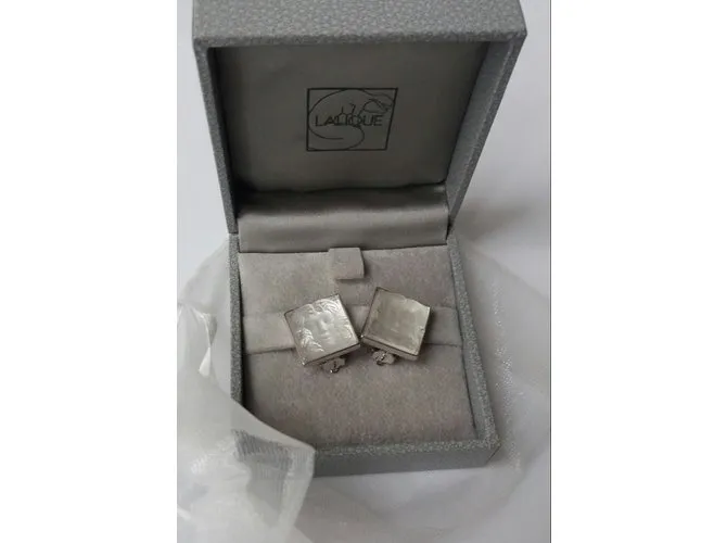 Lalique Aretes Plata 