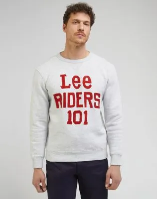 Lee 101 Regular Sws "Sharp Grey Mele"