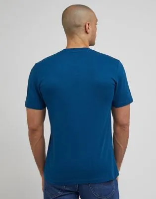Lee Medium Wobbly Tee "Royal Teal"