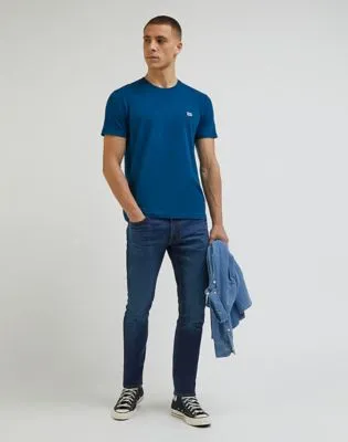 Lee Patch Logo Tee "Royal Teal"