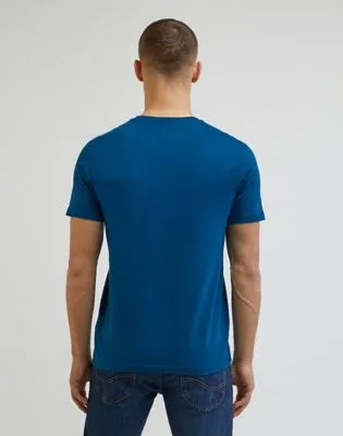 Lee Patch Logo Tee "Royal Teal"