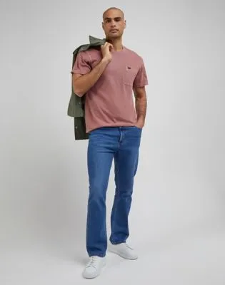 Lee Relaxed Pocket Tee "Dark Mauve"