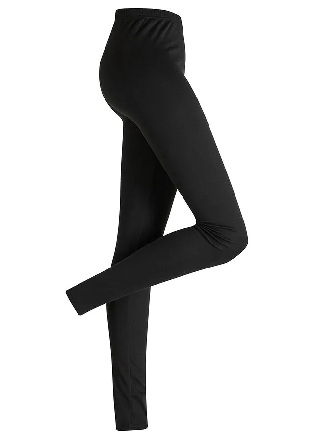 Leggings suaves Negro
