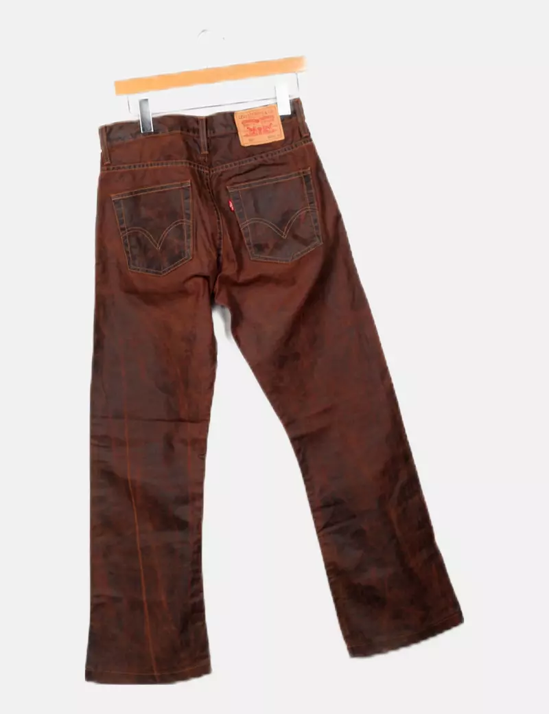 Levi's Pantalón marrón denim
