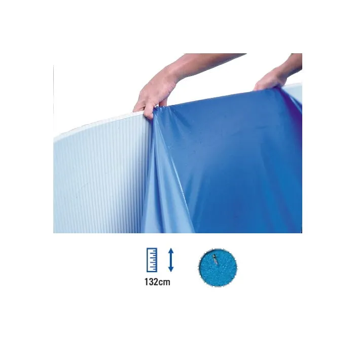 Liner piscina Gre acero redonda 460x132cm