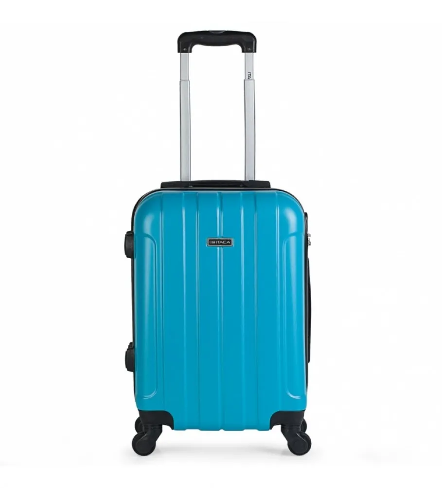 MALETA CABINA RíGIDA 4 RUEDAS 771150 TURQUESA 55X37X20CM