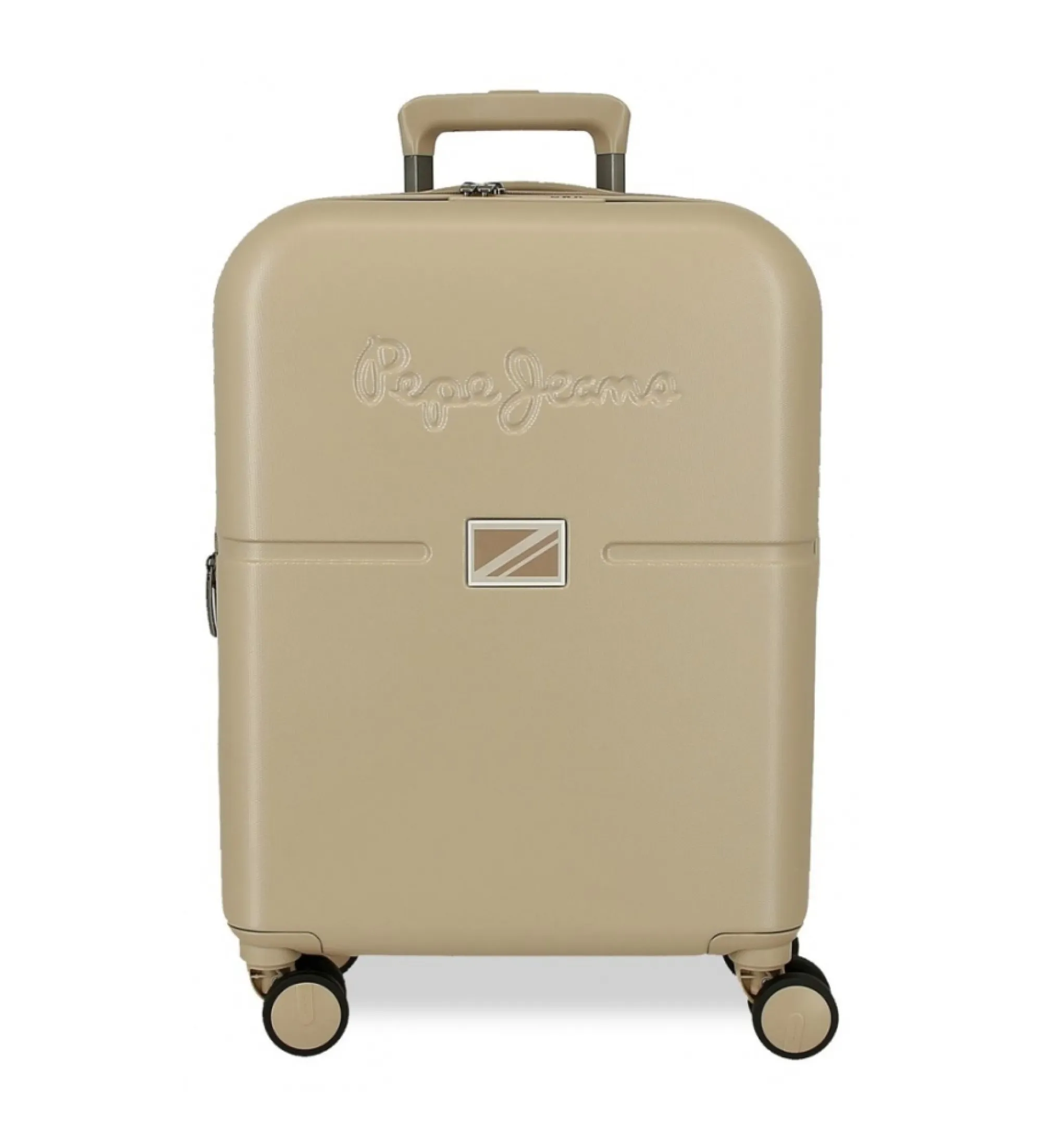 Maleta de cabina Accent expandible rígida 55cm marrón verdoso