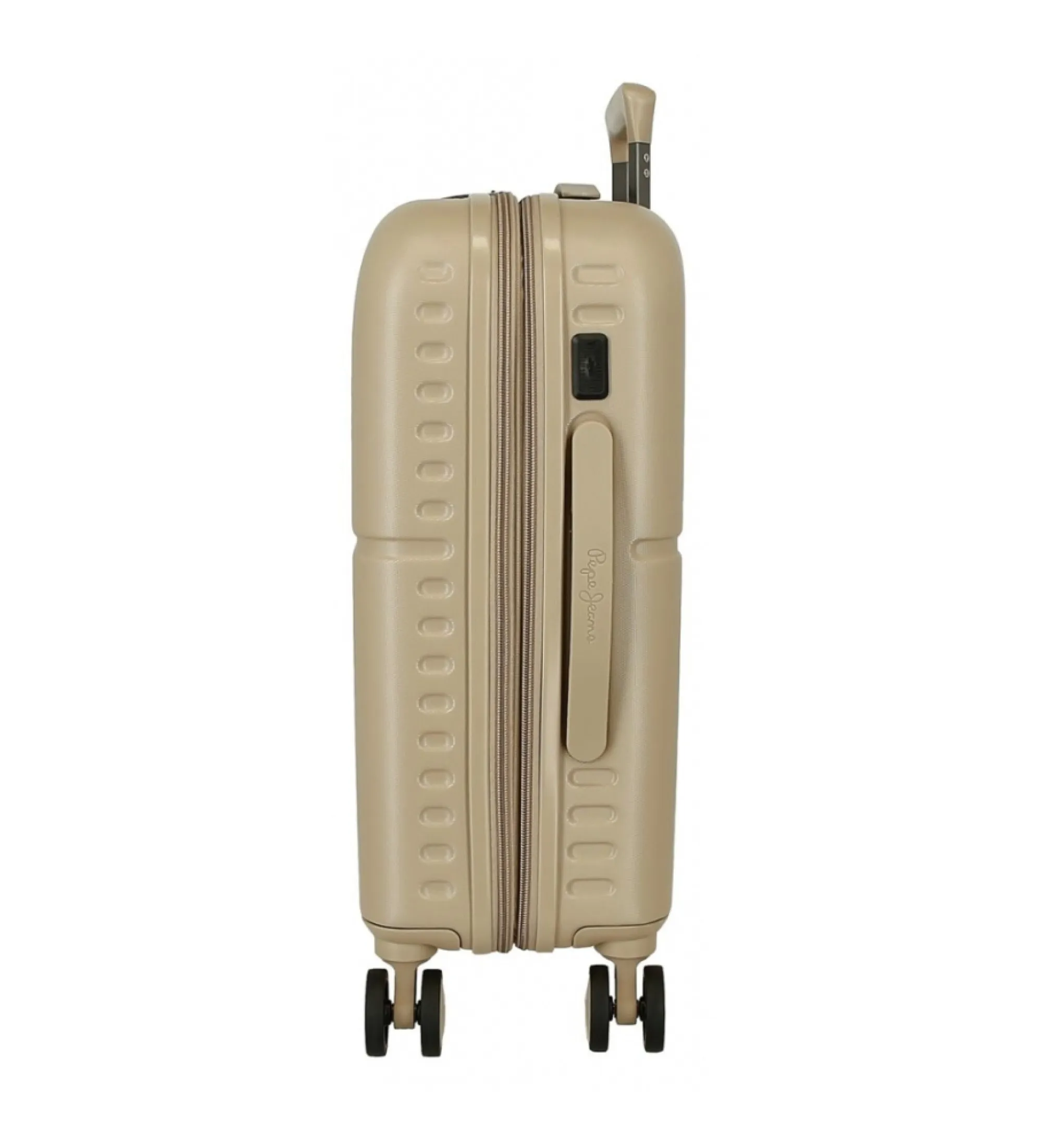 Maleta de cabina Accent expandible rígida 55cm marrón verdoso