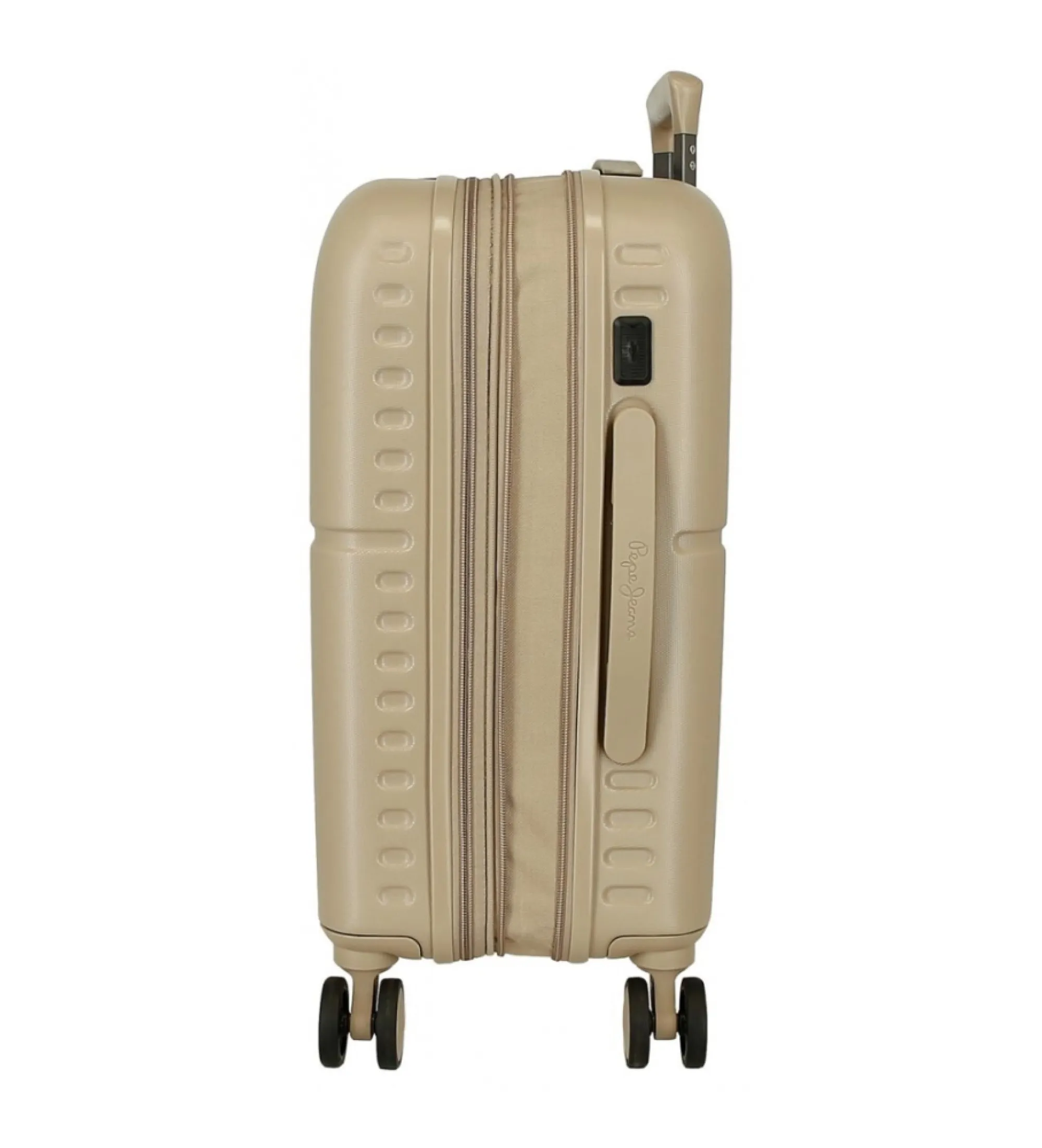 Maleta de cabina Accent expandible rígida 55cm marrón verdoso