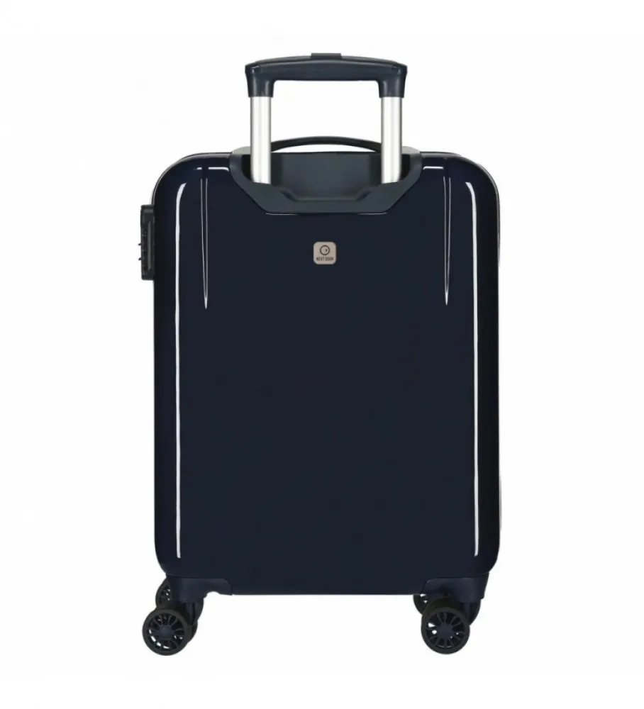 MALETA DE CABINA AVENGERS ARMOUR UP RíGIDA AZUL 38X55X20CM