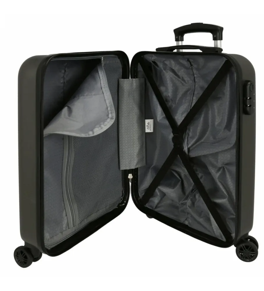 MALETA DE CABINA  AVENGERS HEROES NEGRO 38X55X20CM