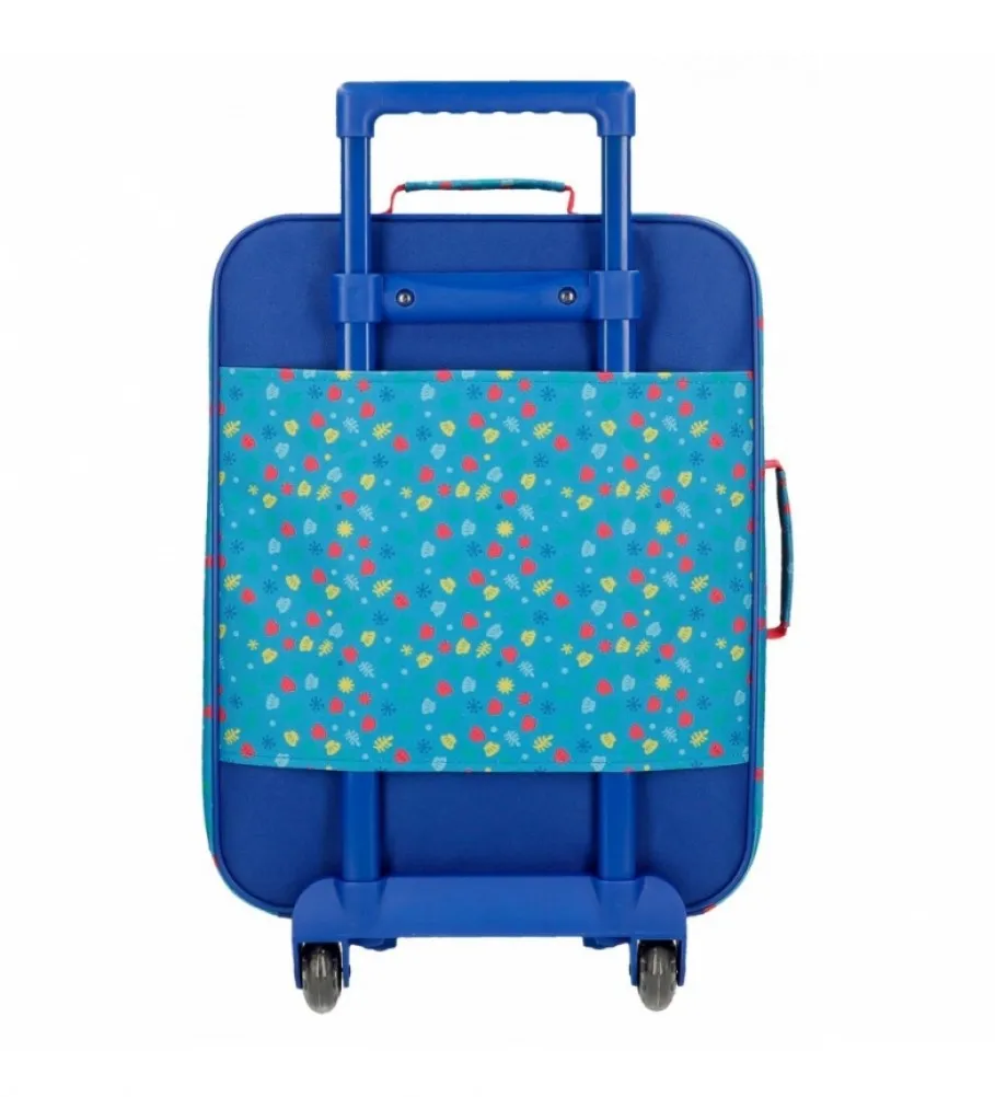 MALETA DE CABINA  BABY SHARK HAPPY FAMILY 35X50X18CM