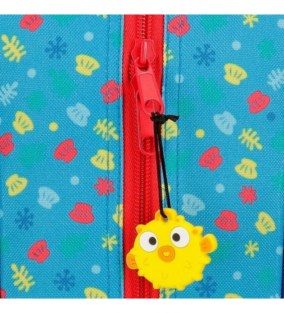 MALETA DE CABINA  BABY SHARK HAPPY FAMILY 35X50X18CM