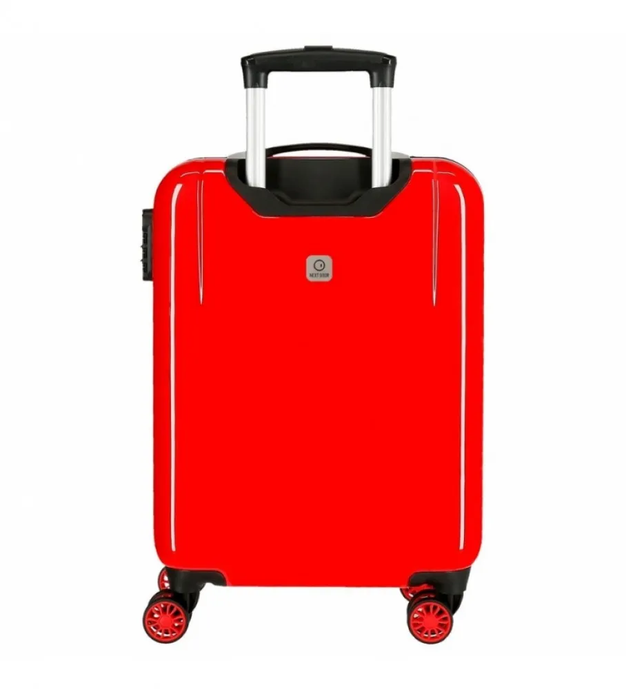 MALETA DE CABINA CARS SPEED TRAILS RíGIDA ROJO 38X55X20CM