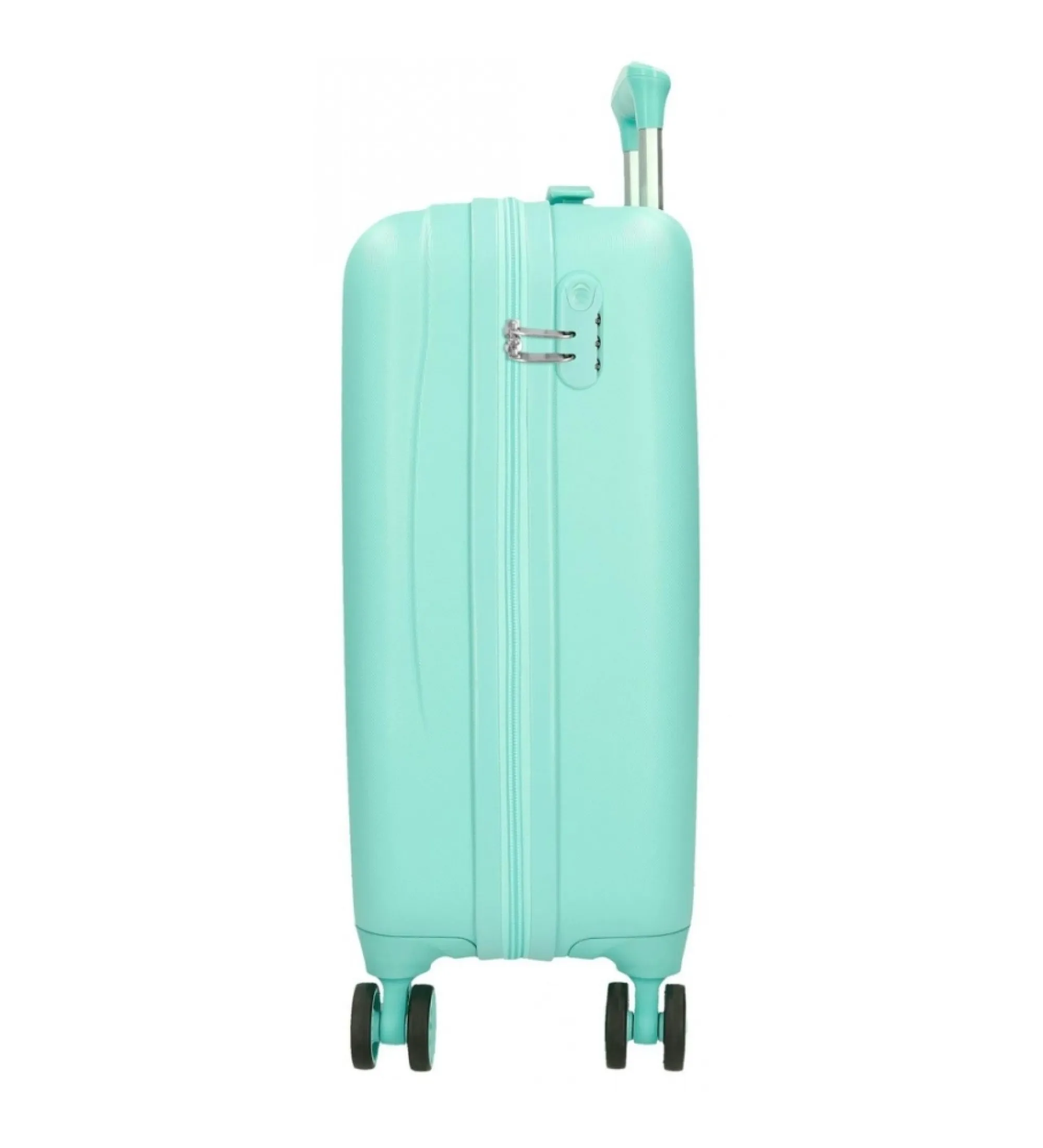 Maleta de cabina Dumbo Fly rígida 50 cm verde turquesa