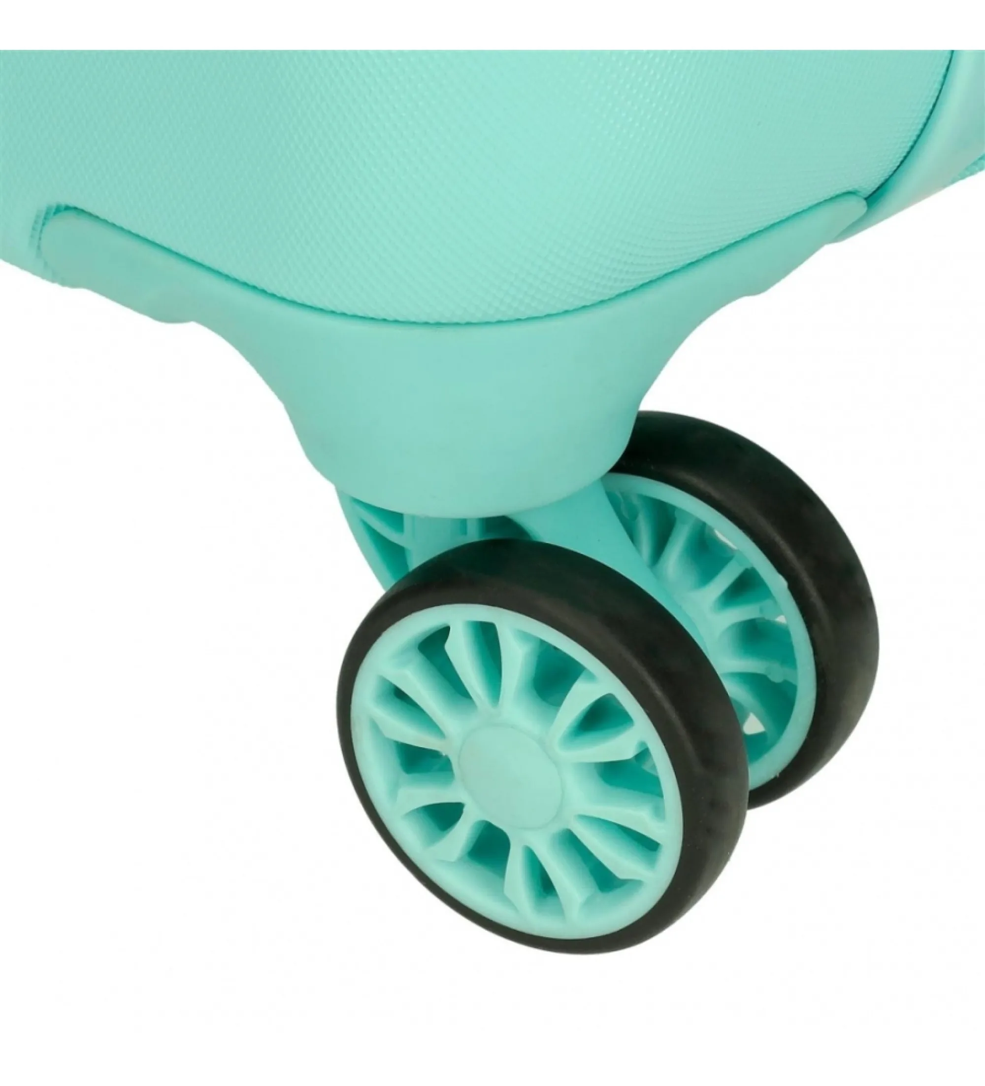 Maleta de cabina Dumbo Fly rígida 50 cm verde turquesa
