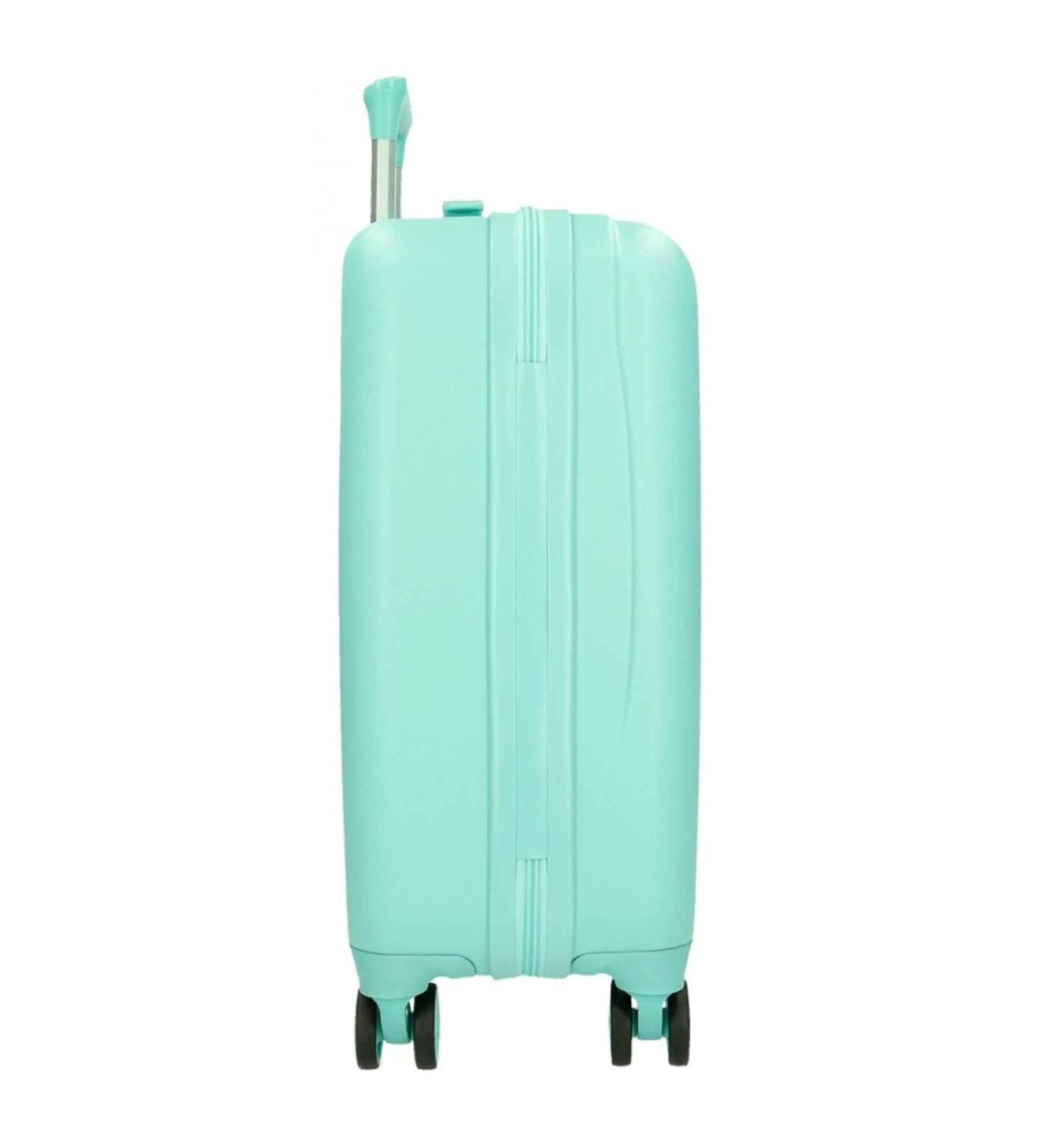 Maleta de cabina Dumbo Fly rígida 50 cm verde turquesa