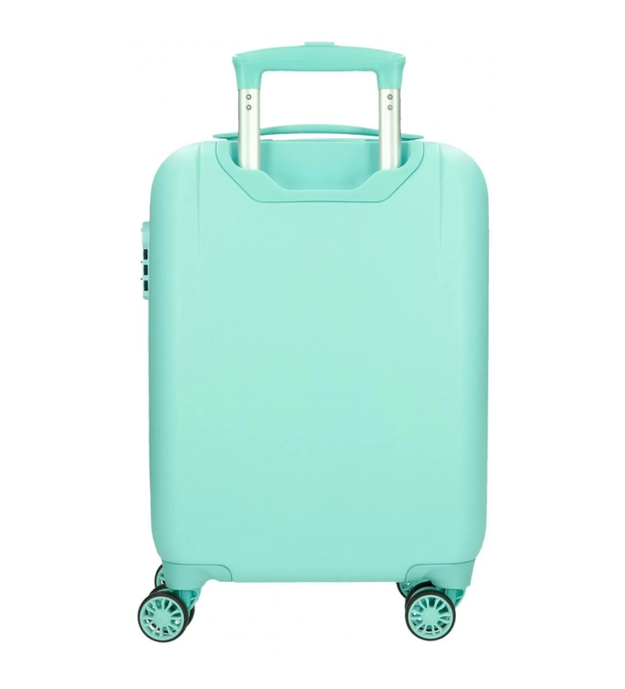 Maleta de cabina Dumbo Fly rígida 50 cm verde turquesa