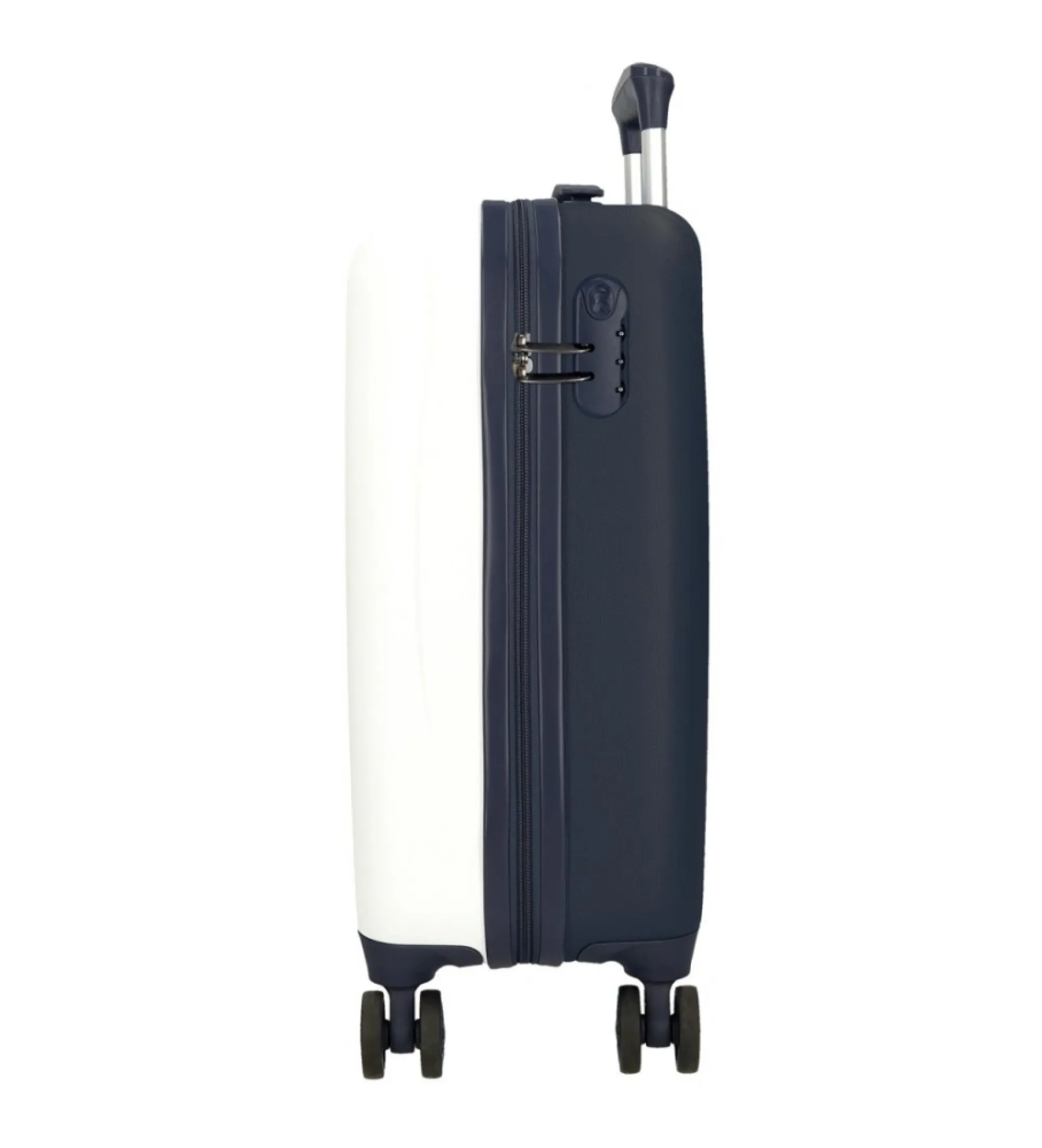 Maleta de cabina El rey León rígida 50 cm blanco