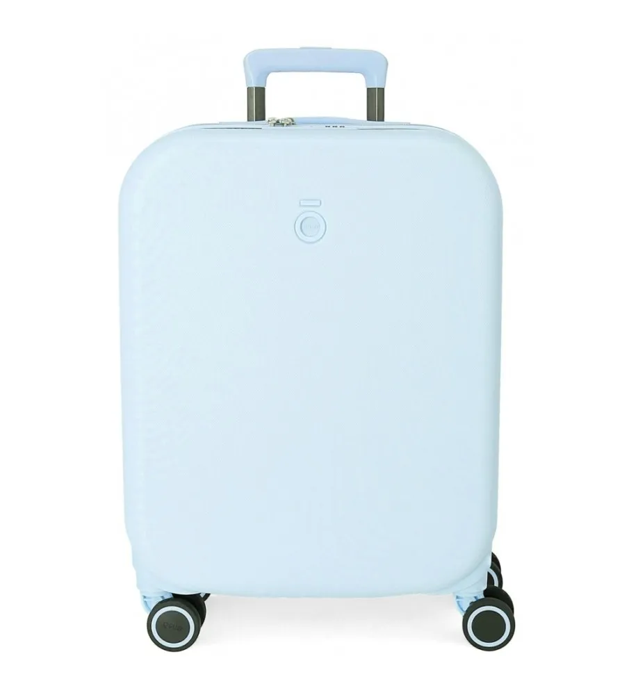 Maleta de cabina Enso Annie expandible rígida 55cm turquesa
