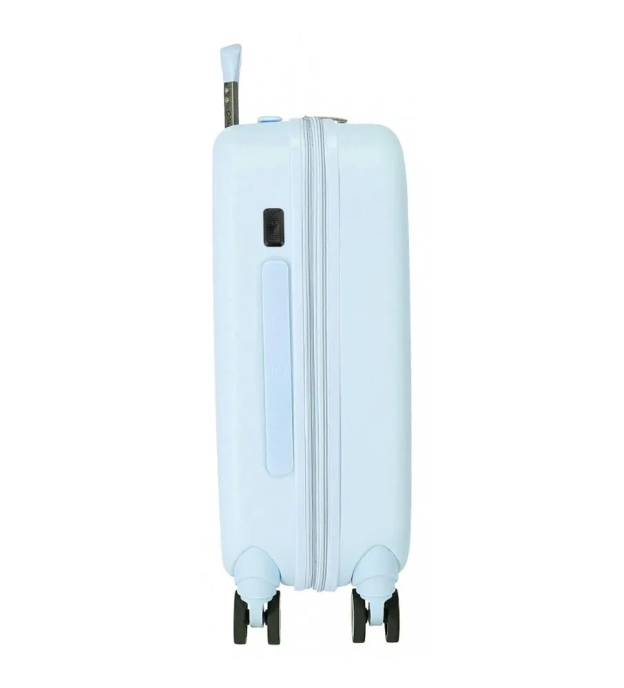 Maleta de cabina Enso Annie expandible rígida 55cm turquesa
