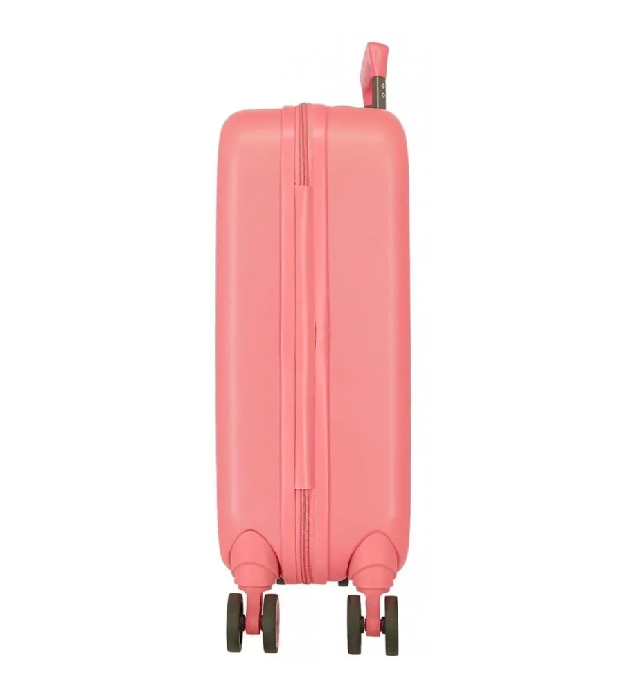 Maleta de cabina Enso Bonjour rígida 55cm coral
