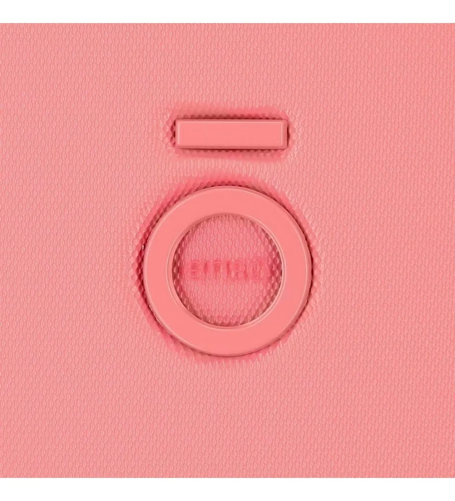 Maleta de cabina Enso Bonjour rígida 55cm coral