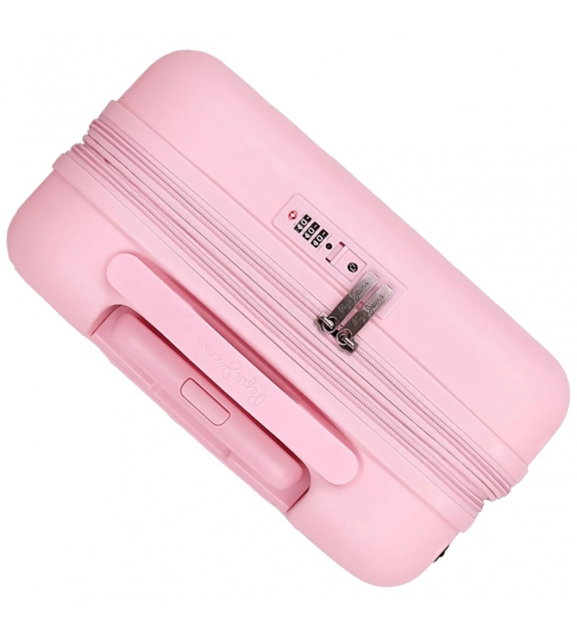 Maleta de cabina Highlight expandible rígida 55cm rosa