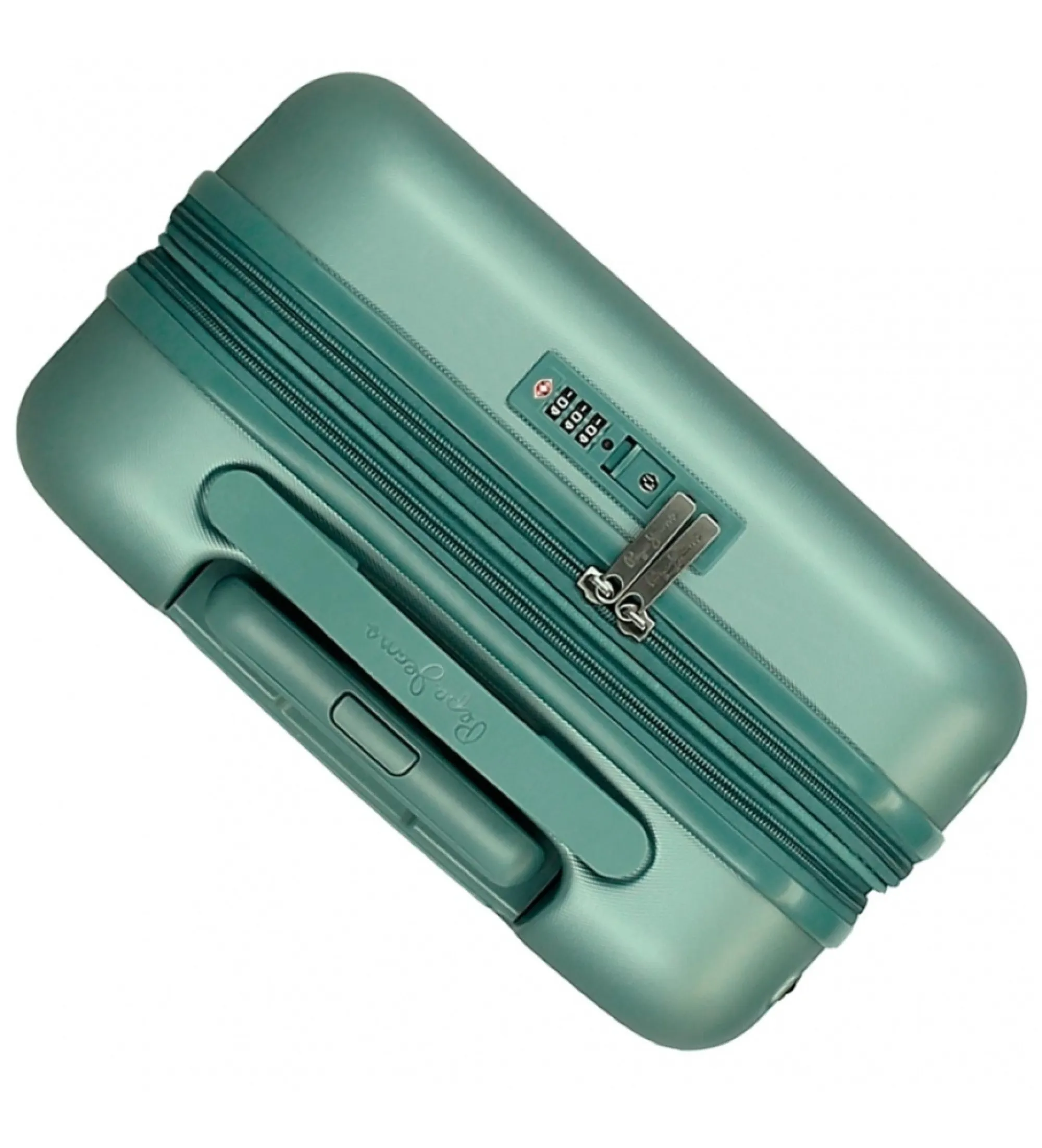 Maleta de cabina Highlight expandible rígida 55cm verde