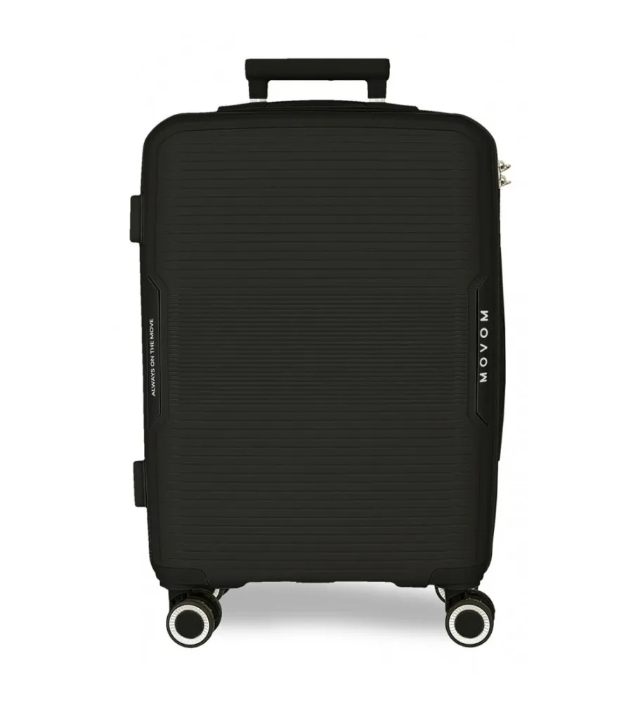 Maleta de cabina  Inari  rígida 55 cm negro