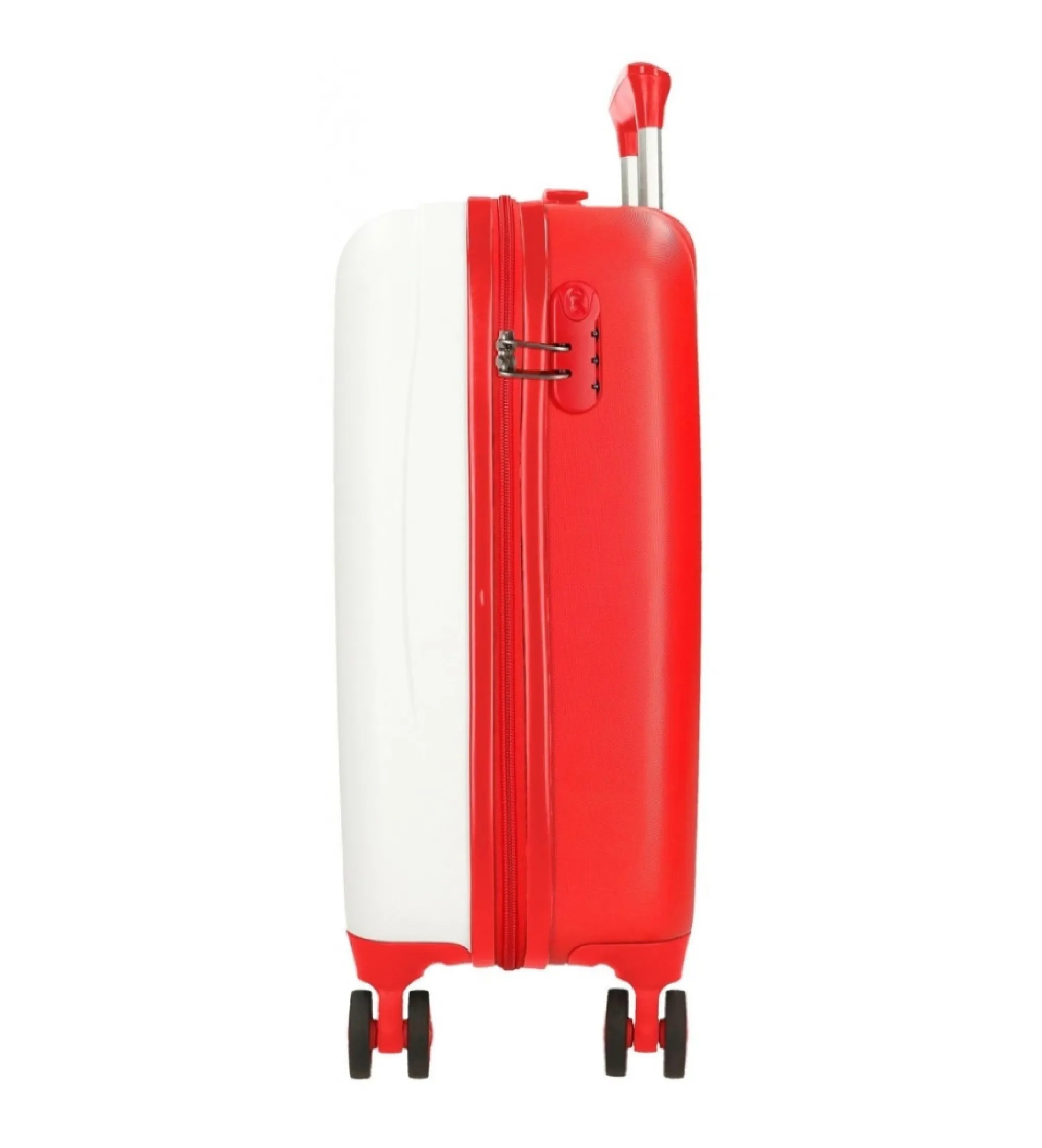 Maleta de cabina Joy Mickey rígida 50 cm blanco