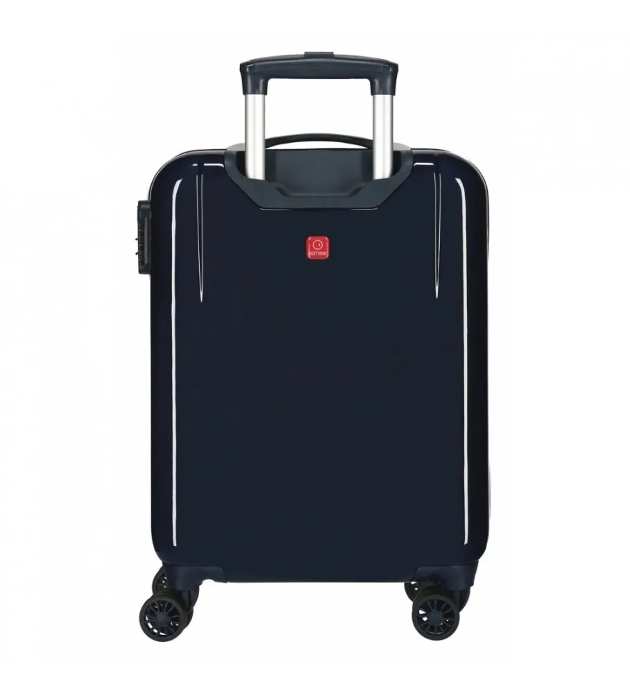 Maleta de Cabina Marvel Action rígida 55cm marino