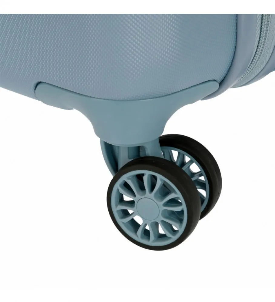 MALETA DE CABINA MOVOM RIGA EXPANDIBLE AZUL 40X55X20CM