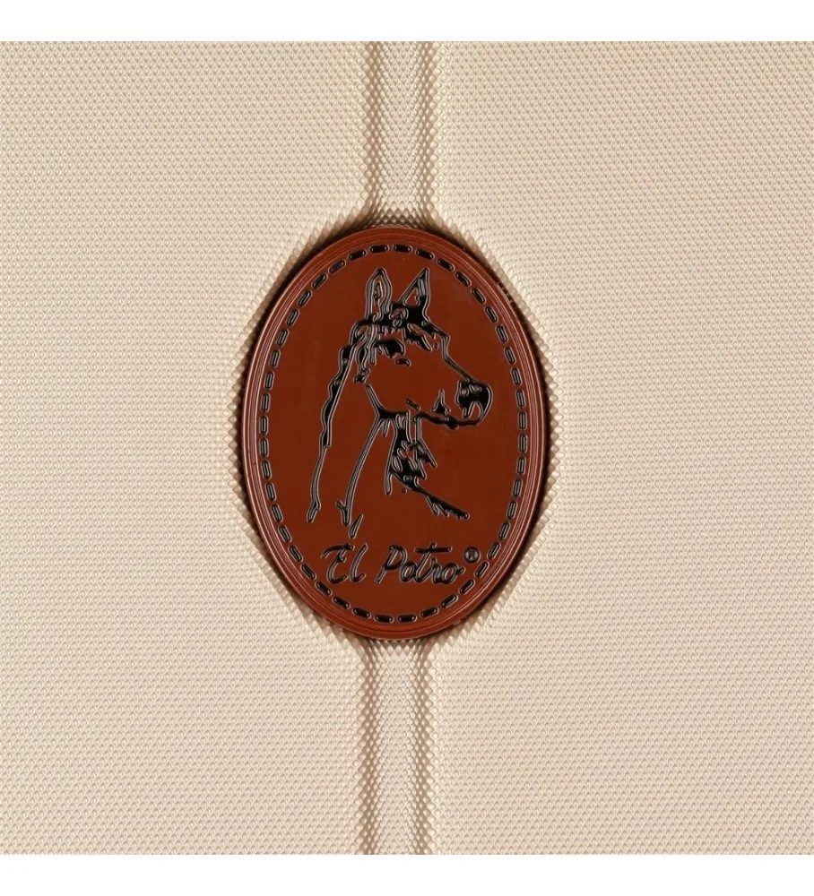 Maleta de cabina Ocuri champagne 55cm
