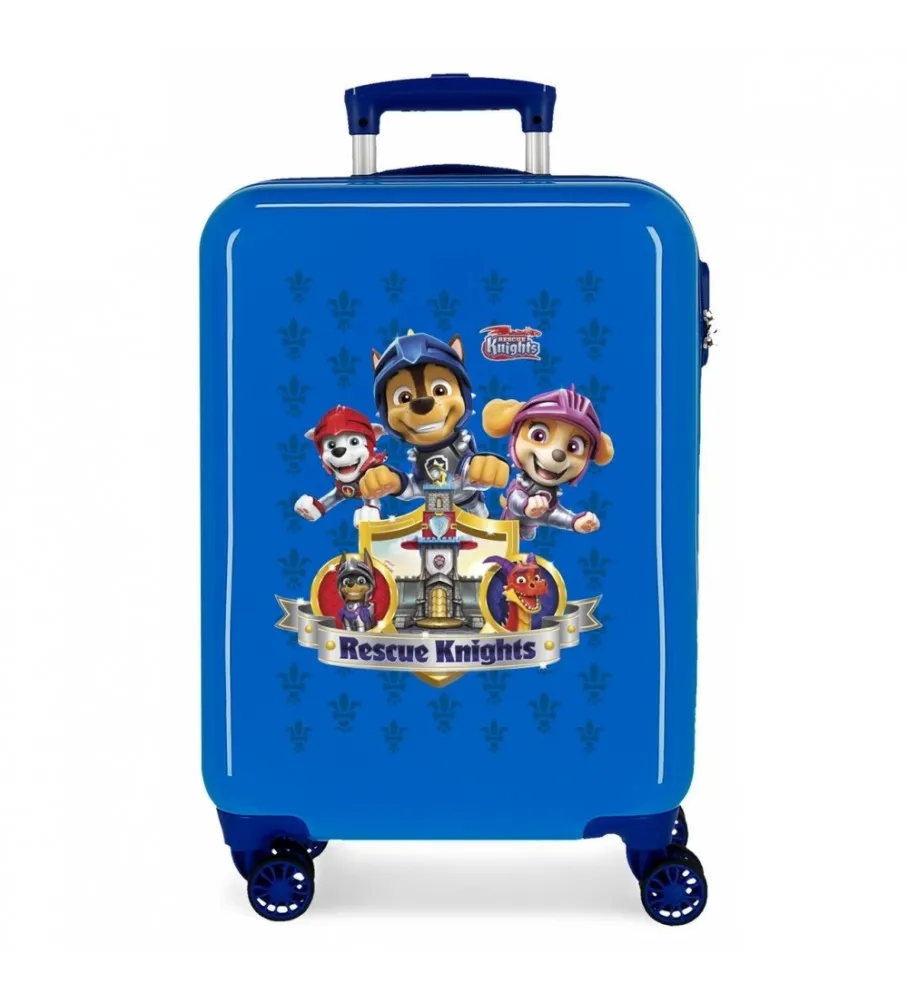 MALETA DE CABINA PATRULLA CANINA RESCUE KNIGHTS AZUL 38X55X20CM