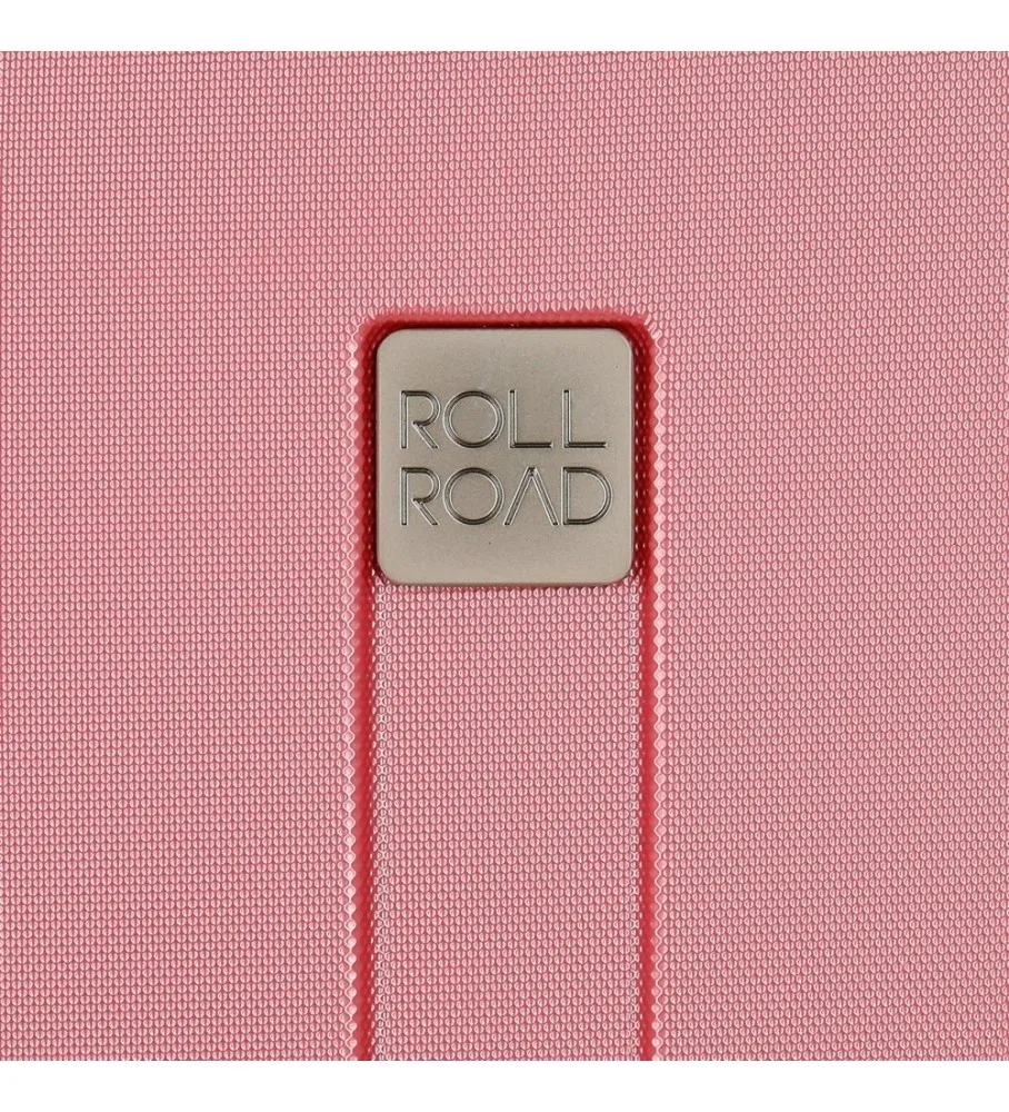 Maleta de Cabina Roll Road Camboya Rígida 55cm Rosa