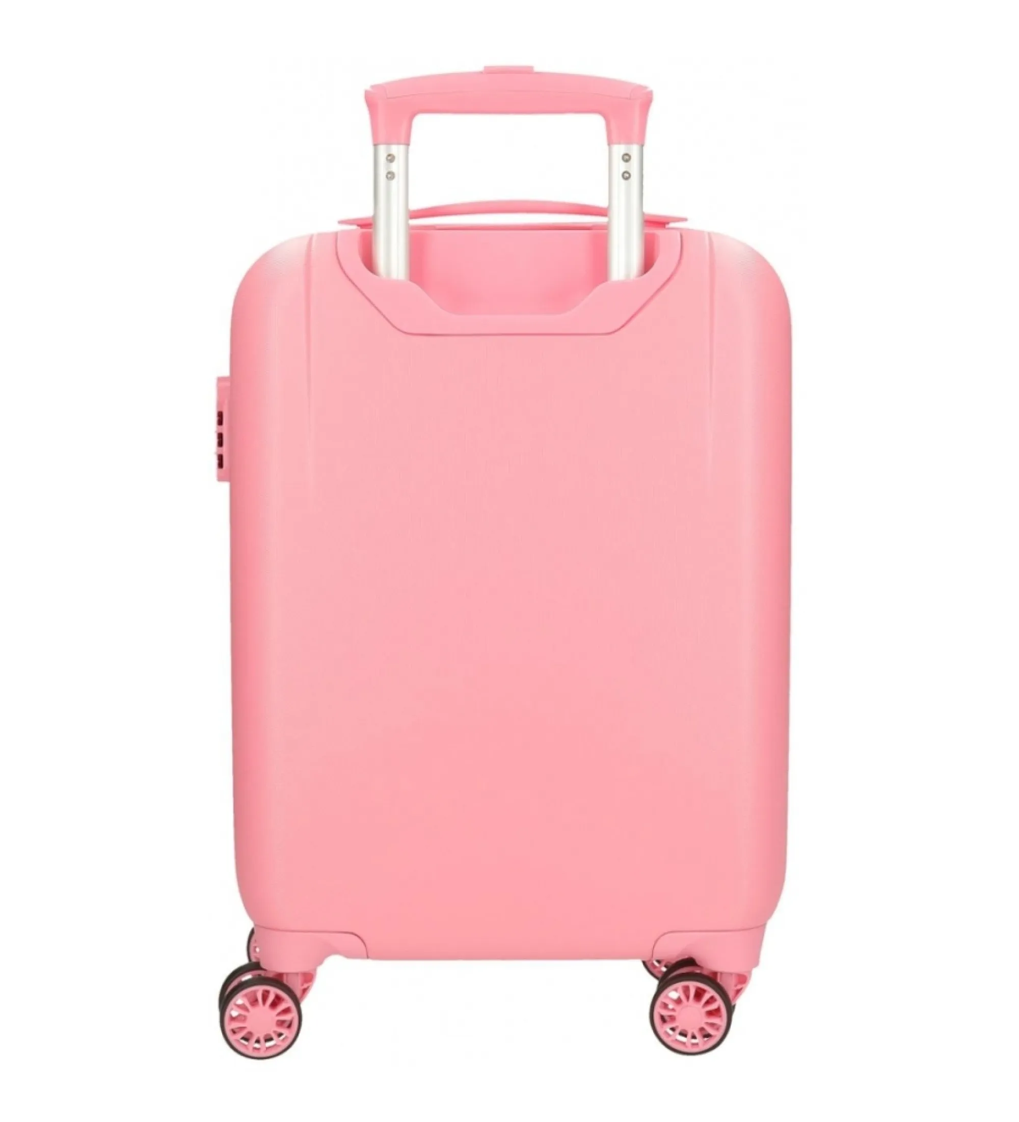 Maleta de cabina Roll Road I am unicorn rígida 50 cm rosa